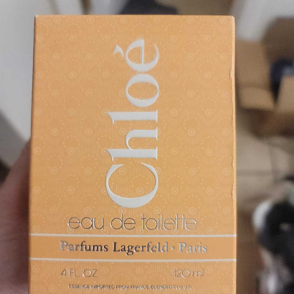 SOLD-Vintage Chloe Perfume, Original Formula 4oz Brand New in Box